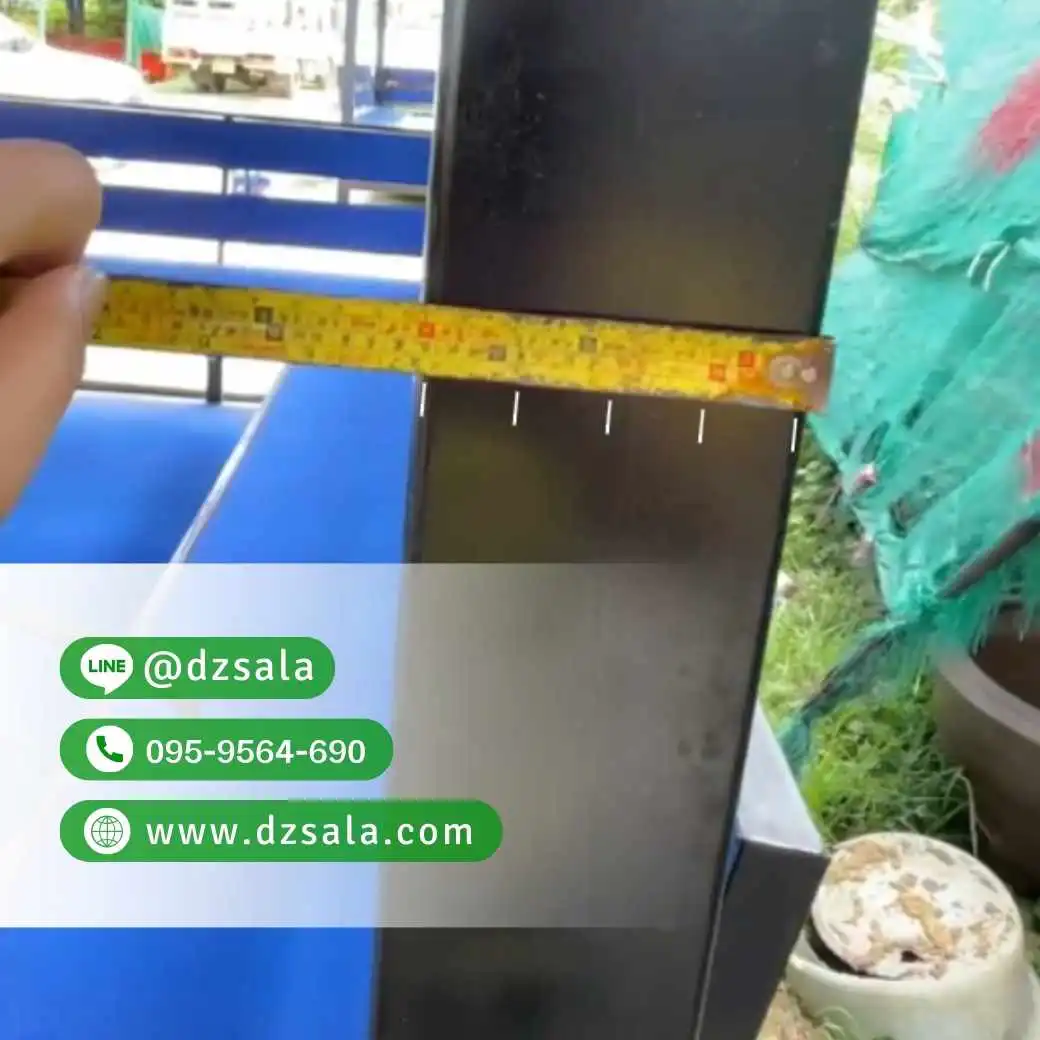 ศาลาเหล็ก 3 เมตร ศาลาโครงเหล็ก (12)