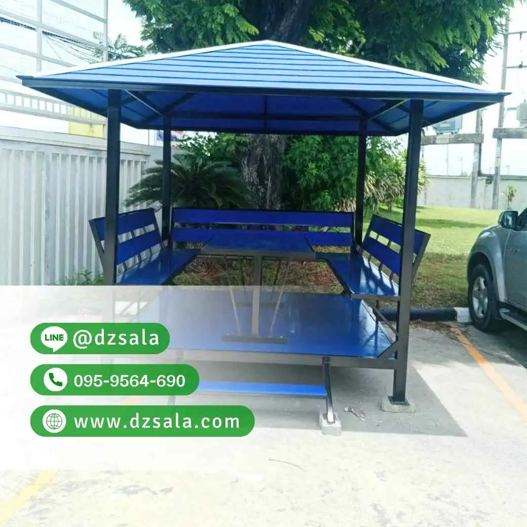 ศาลาเหล็ก ทรงบาหลี – หลังคา 1 ชั้น (4)